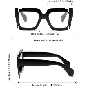 Stylish Black Square Sunglasses